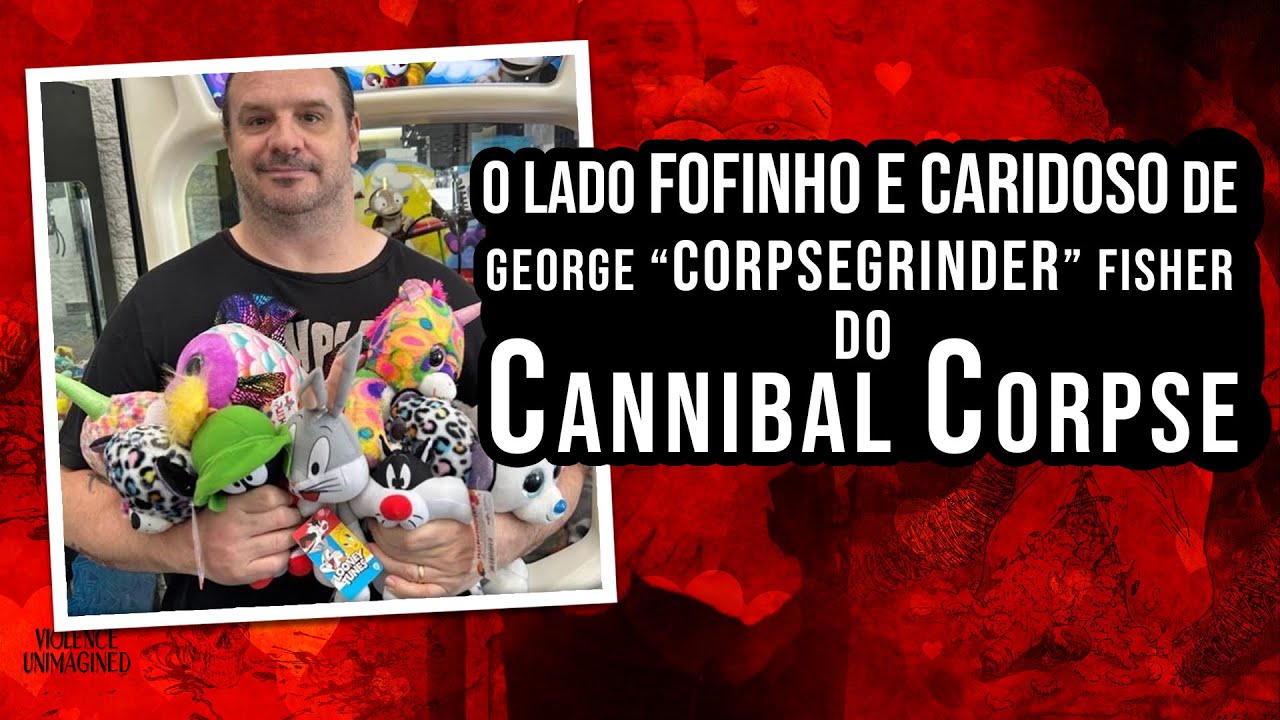 O lado fofinho e caridoso de George “CorpseGrinder” Fisher do Cannibal Corpse