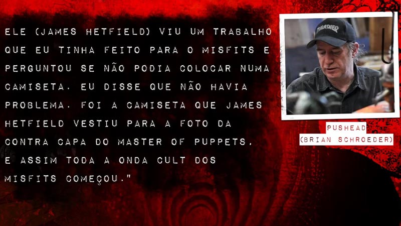 A chegada de Pushead