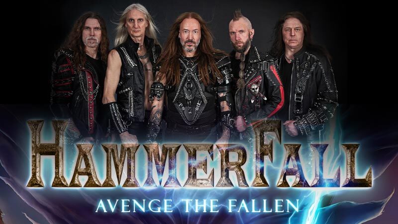 HammerFall lança novo álbum Avenge The Fallen em parceria com Shinigami Records e Nuclear Blast Records