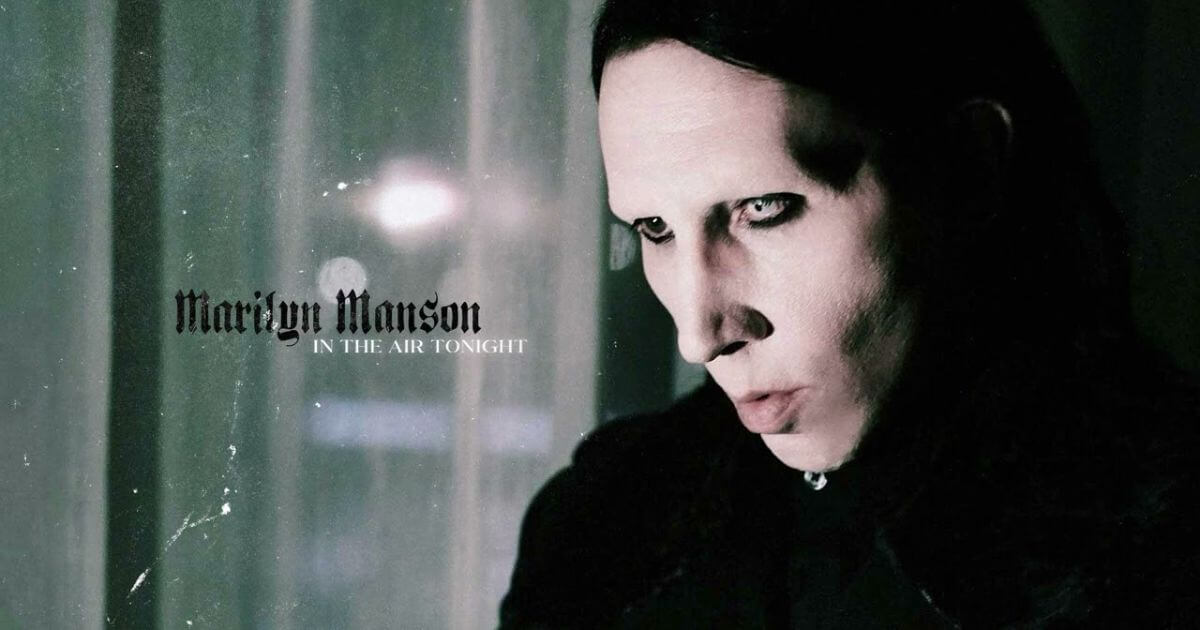 Marilyn Manson transforma Phil Collins em hino gótico com “In the Air Tonight”